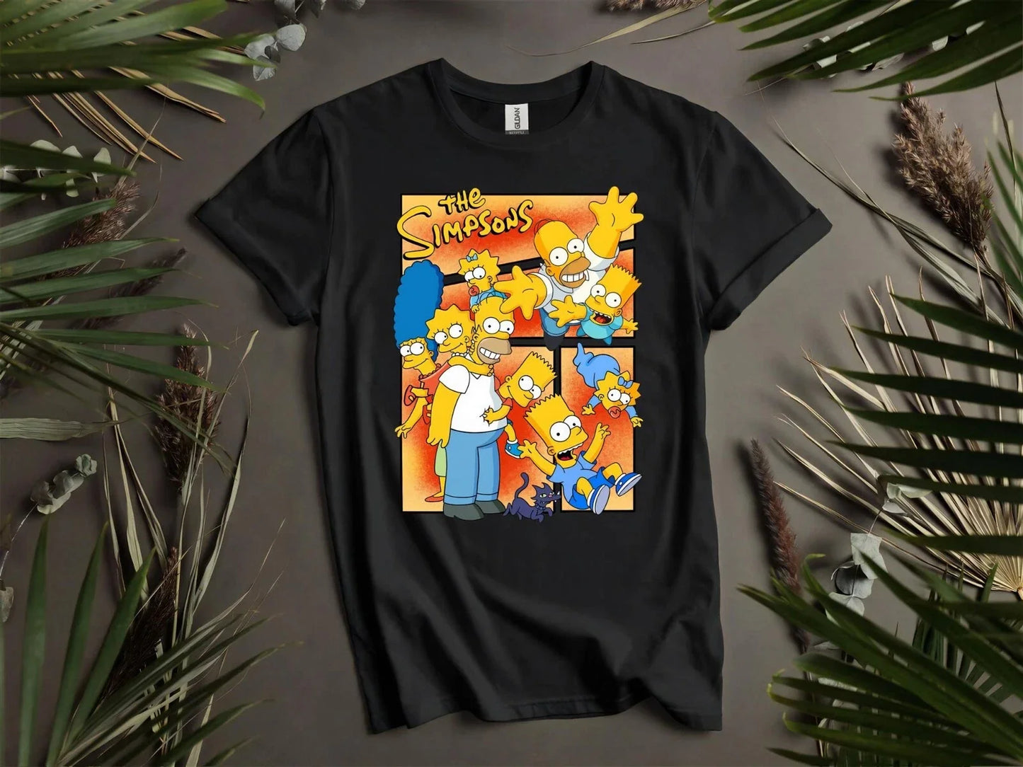 Simpsons Family Portrait T-shirt T shirt Men Women Unisex Tshirt L192 Unisex T-shirt, Sweatshirt, Hoodie, Long Sleeve Tee - T-Shirt, Sweatshirt, Hoodie