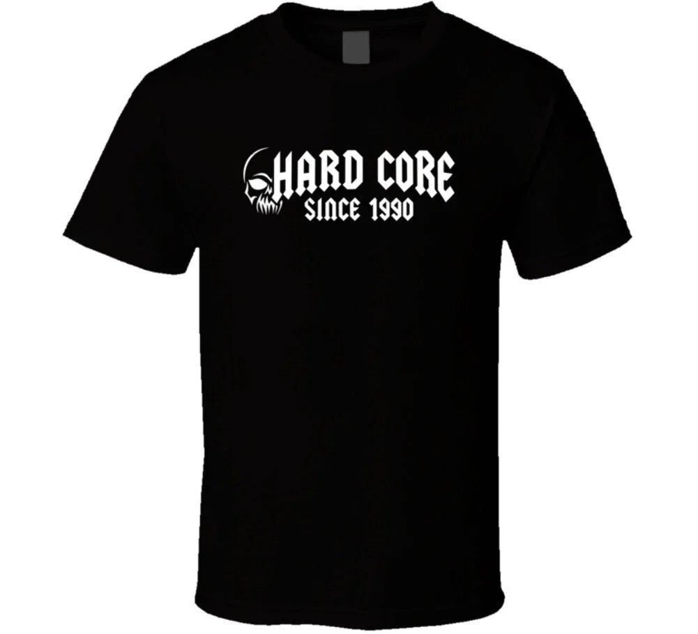 Hard Core Since 1990 Birthday Year Tshirt Unisex T-shirt, Sweatshirt, Hoodie, Long Sleeve Tee - T-Shirt, Sweatshirt, Hoodie
