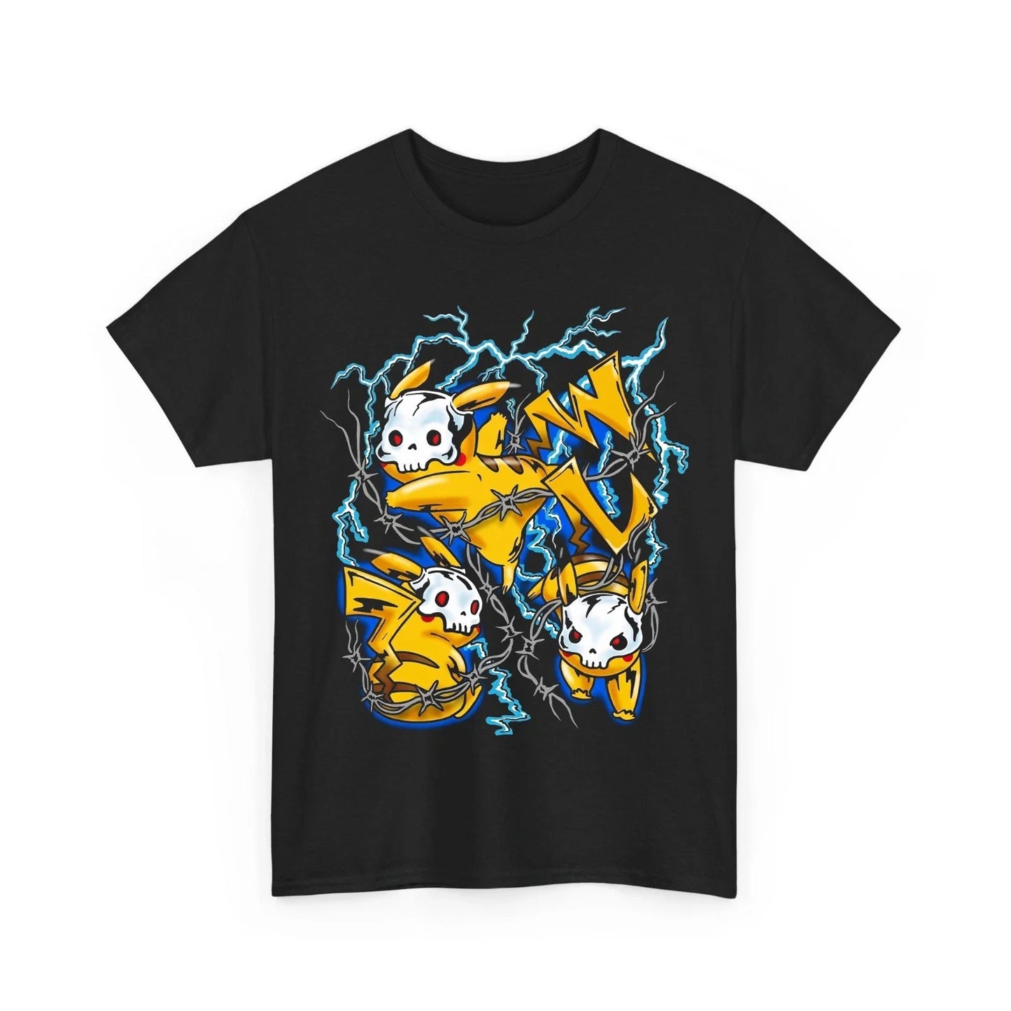 Electric Skull Monster Streetwear Tee Unisex T-shirt, Sweatshirt, Hoodie, Long Sleeve Tee - T-Shirt, Sweatshirt, Hoodie