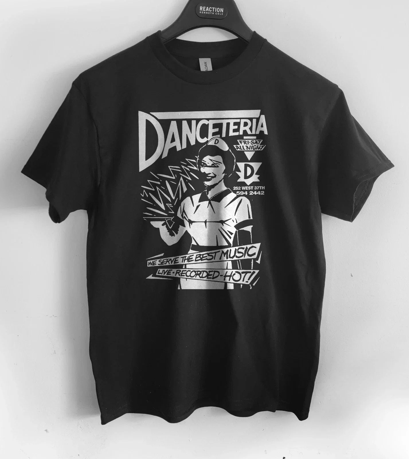 Danceteria    tee shirt  T shirt short sleeve screen print  club nyc Unisex T-shirt, Sweatshirt, Hoodie, Long Sleeve Tee - T-Shirt, Sweatshirt, Hoodie