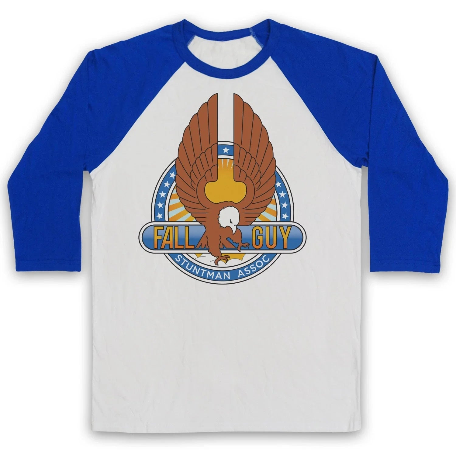 Stuntman Assoc The Fall Guy Assosciation Adults Baseball T-Shirt All Size Unisex T-shirt, Sweatshirt, Hoodie, Long Sleeve Tee - T-Shirt, Sweatshirt, Hoodie