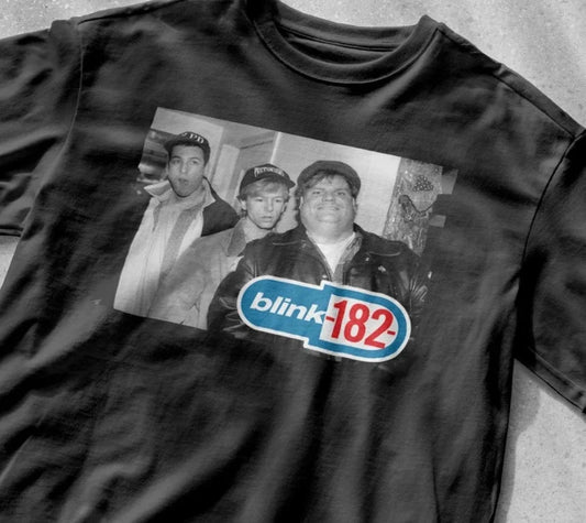 Adam Sandler, David Spade, Chris Farley Blink 182 T-Shirt Unisex T-shirt, Sweatshirt, Hoodie, Long Sleeve Tee - T-Shirt, Sweatshirt, Hoodie