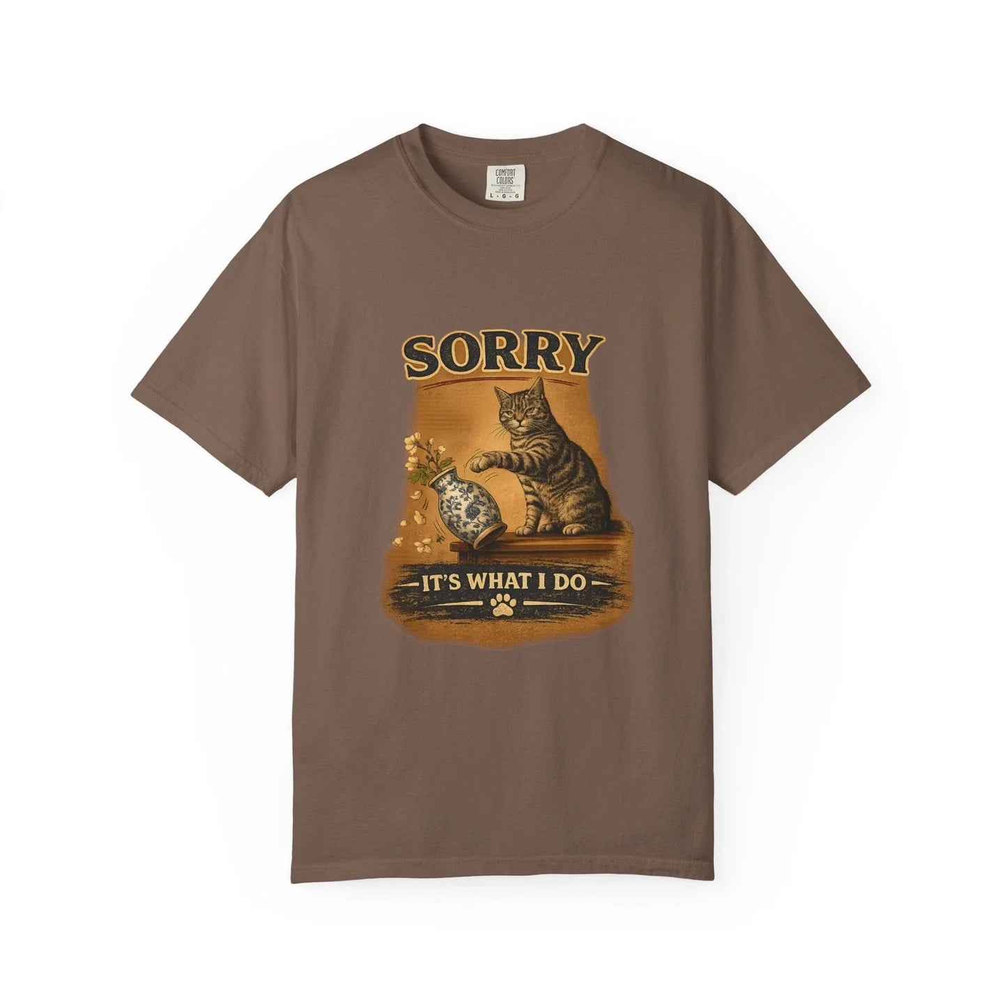 Sorry, Its What I Do cat T-Shirt | Cat playing with yarn design Unisex T-shirt, Sweatshirt, Hoodie, Long Sleeve Tee - T-Shirt, Sweatshirt, Hoodie