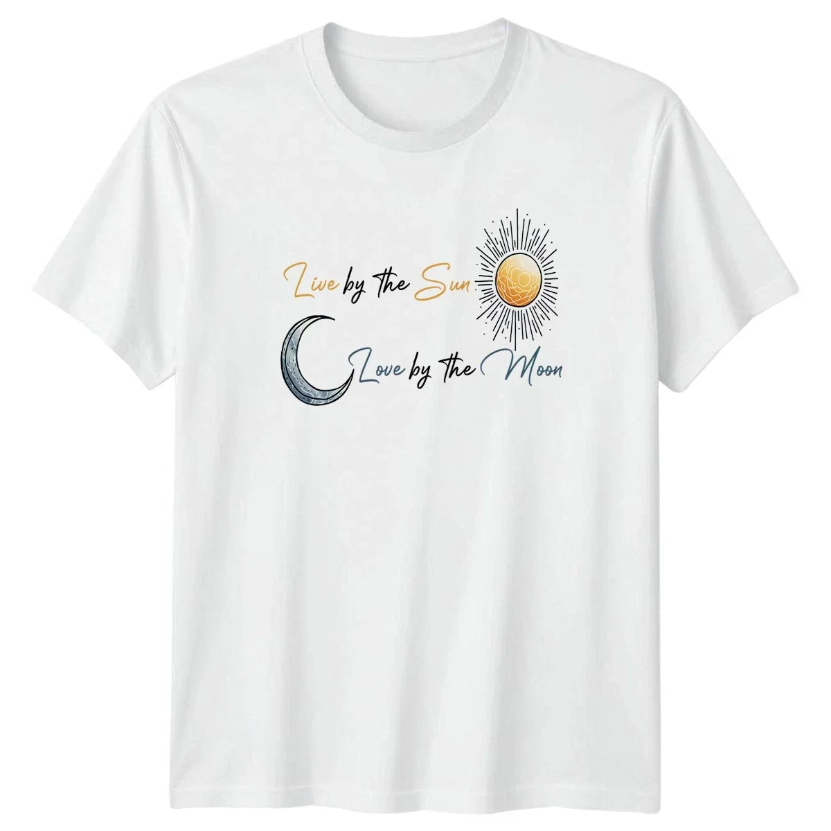 Live By The Sun Love By T-Shirt Celestial Boho Spiritual Birthday Gift Unisex T-shirt, Sweatshirt, Hoodie, Long Sleeve Tee - T-Shirt, Sweatshirt, Hoodie