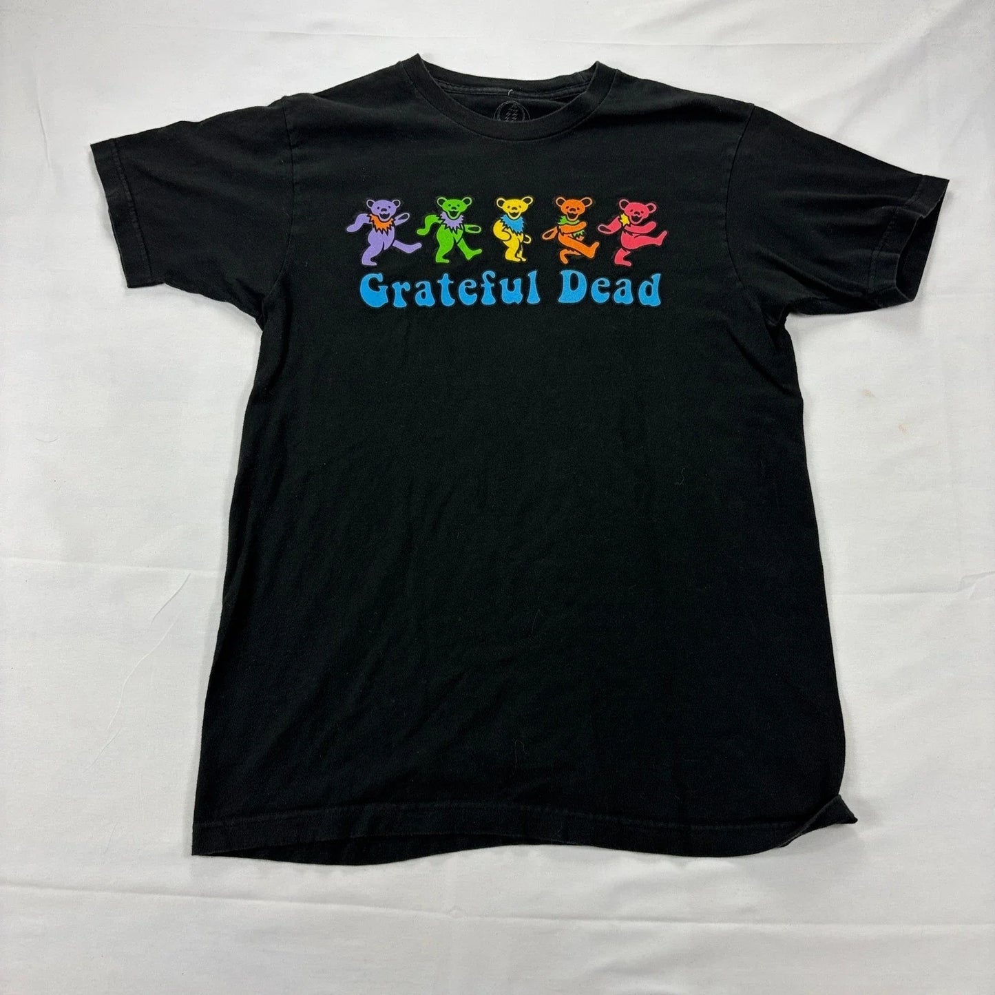 Grateful Dead Dancing Bears Graphic T-Shirt Band Tee Black Size Medium M 2021 Unisex T-shirt, Sweatshirt, Hoodie, Long Sleeve Tee - T-Shirt, Sweatshirt, Hoodie
