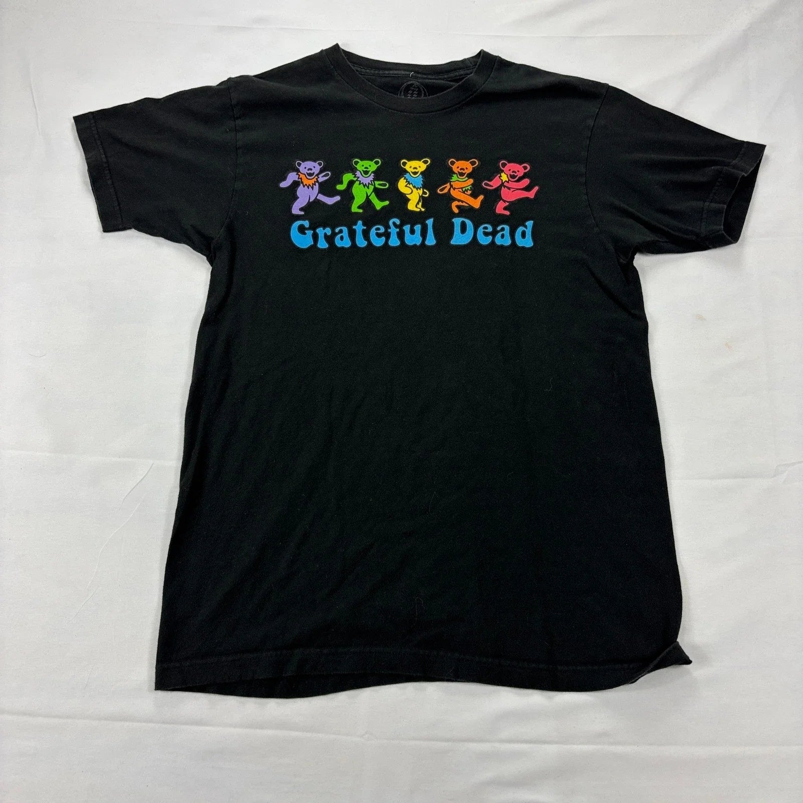 Grateful Dead Dancing Bears Graphic T-Shirt Band Tee Black Size Medium M 2021 Unisex T-shirt, Sweatshirt, Hoodie, Long Sleeve Tee - T-Shirt, Sweatshirt, Hoodie