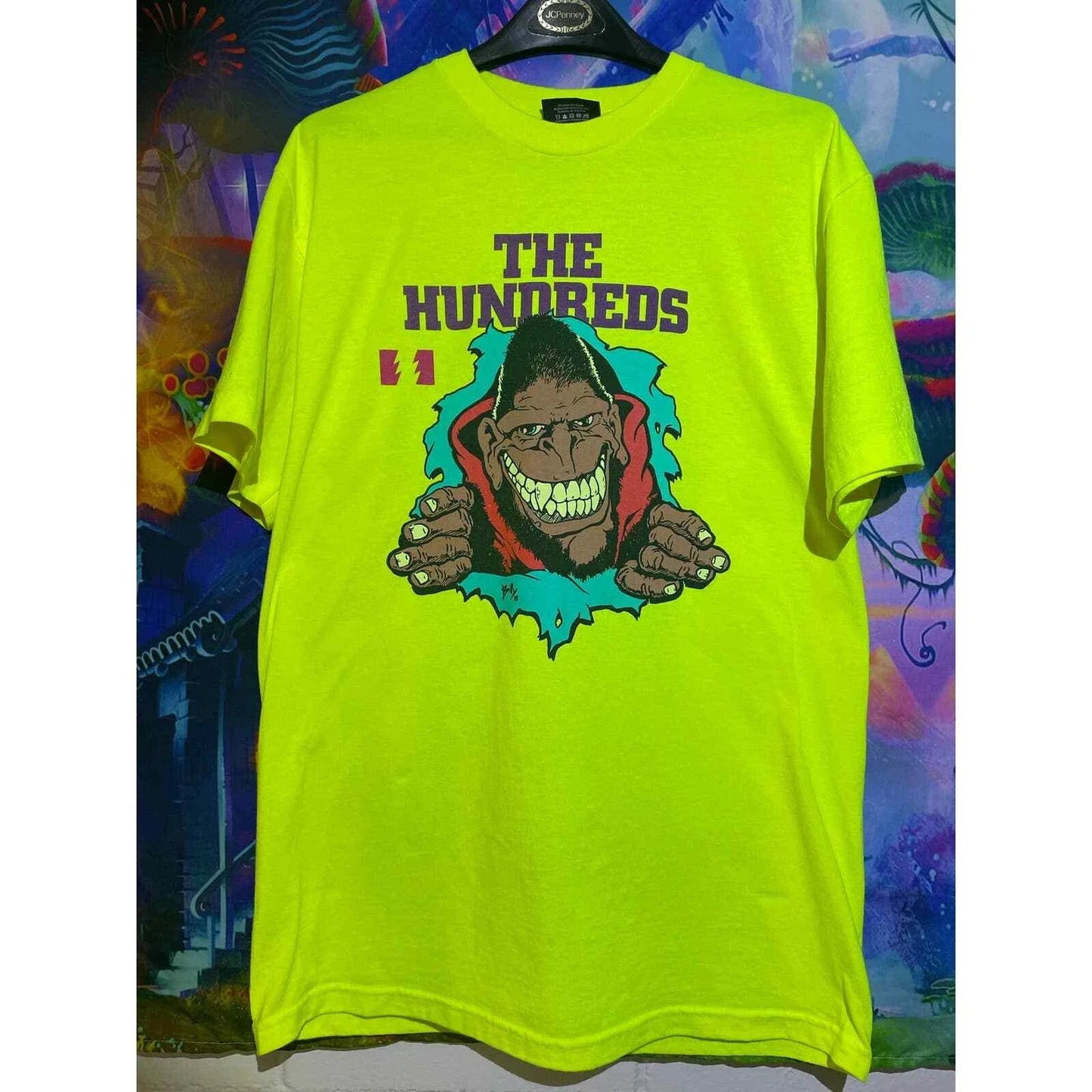 The Hundreds Gorilla Biscuits T Shirt Mens Size Large Rare Limited streetwear Unisex T-shirt, Sweatshirt, Hoodie, Long Sleeve Tee - T-Shirt, Sweatshirt, Hoodie