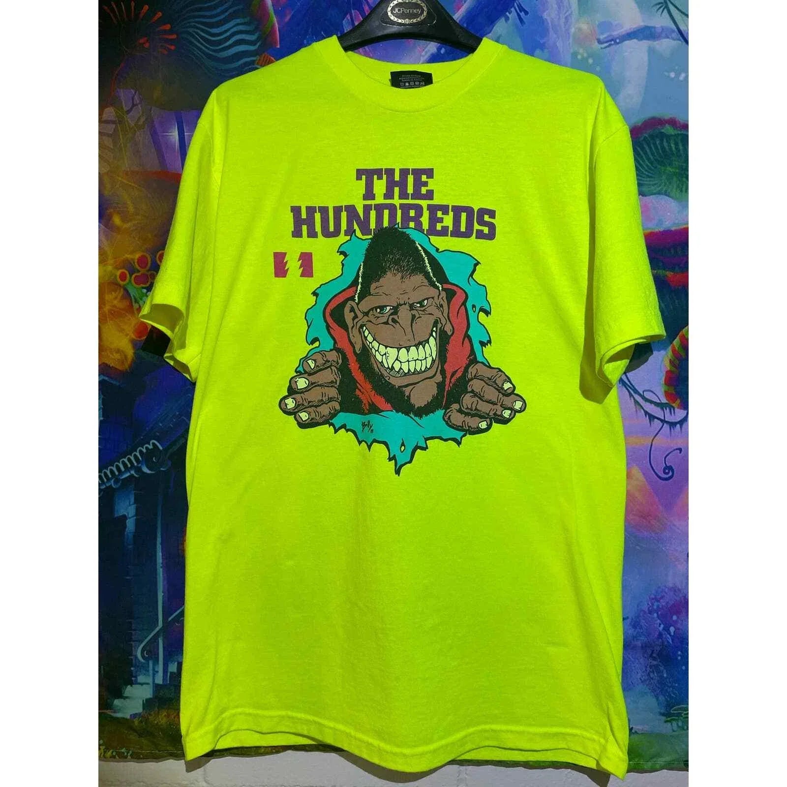 The Hundreds Gorilla Biscuits T Shirt Mens Size Large Rare Limited streetwear Unisex T-shirt, Sweatshirt, Hoodie, Long Sleeve Tee - T-Shirt, Sweatshirt, Hoodie