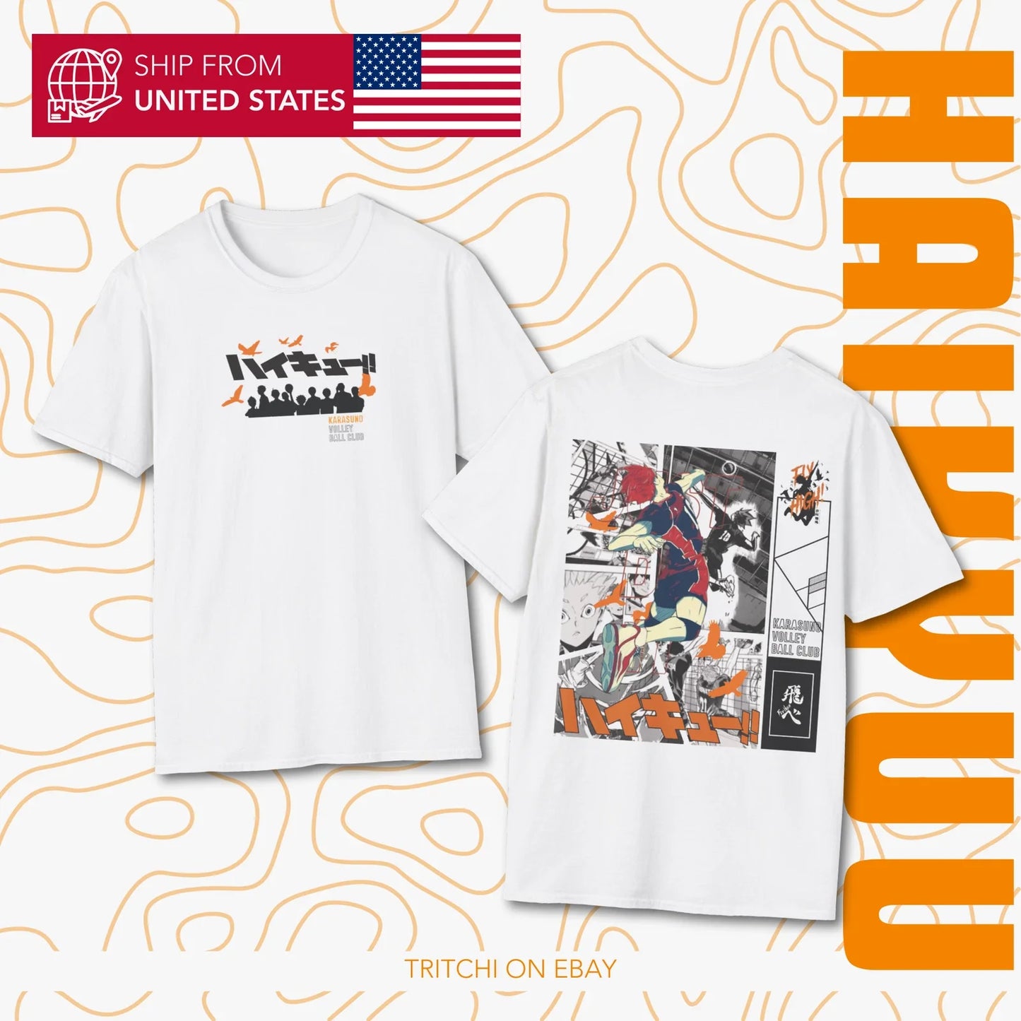 Haikyu Anime TShirt Hinata Spike Volleyball Unisex T-shirt Unisex T-shirt, Sweatshirt, Hoodie, Long Sleeve Tee - T-Shirt, Sweatshirt, Hoodie
