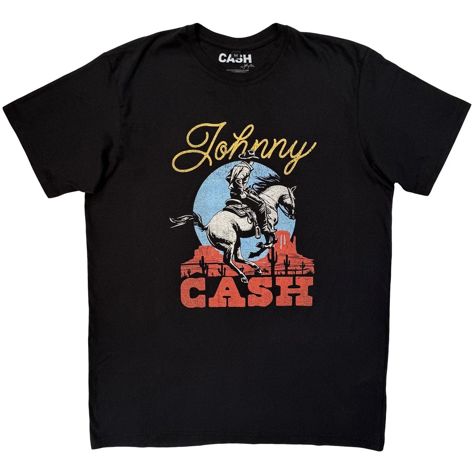 Johnny Cash Cowboy Premium Official T-Shirt Mens Unisex T-shirt, Sweatshirt, Hoodie, Long Sleeve Tee - T-Shirt, Sweatshirt, Hoodie
