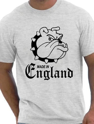 Made In England T-Shirt - Bulldog Football Casual 80's Terraces MMA Tattoo Size Unisex T-shirt, Sweatshirt, Hoodie, Long Sleeve Tee - T-Shirt, Sweatshirt, Hoodie