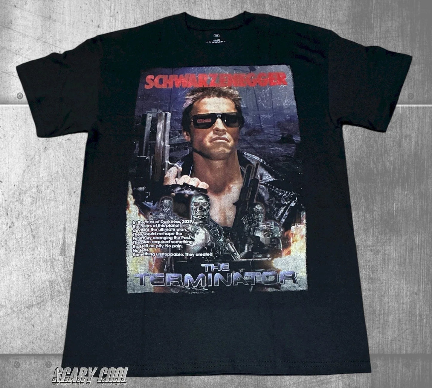 New The Terminator Arnold Schwarzenegger 1984 Mens Throwback Vintage T-Shirt Unisex T-shirt, Sweatshirt, Hoodie, Long Sleeve Tee - T-Shirt, Sweatshirt, Hoodie