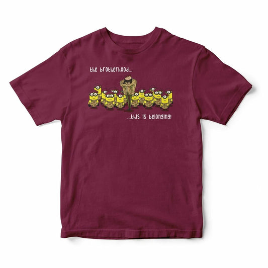 Armed Forces Gift Airborne Paratroopers & Gru CSM Brotherhood Art by PIG T-Shirt Unisex T-shirt, Sweatshirt, Hoodie, Long Sleeve Tee - T-Shirt, Sweatshirt, Hoodie
