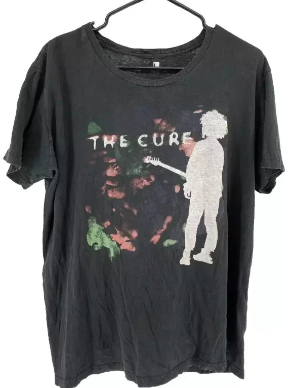 Vintage The Cure Rock Band World Tour T-Shirt Men's Unisex T-shirt, Sweatshirt, Hoodie, Long Sleeve Tee - T-Shirt, Sweatshirt, Hoodie