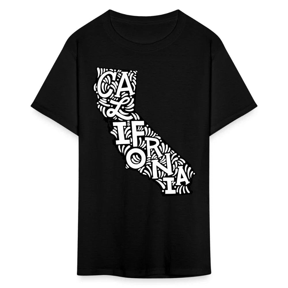 California Map Shirt Republic Street Urban Graphic Art T-Shirt Unisex T-shirt, Sweatshirt, Hoodie, Long Sleeve Tee - T-Shirt, Sweatshirt, Hoodie