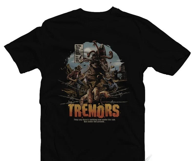 Tremors Shirt Movie Classic Retro Vintage Graphic Design T-Shirt Unisex T-shirt, Sweatshirt, Hoodie, Long Sleeve Tee - T-Shirt, Sweatshirt, Hoodie