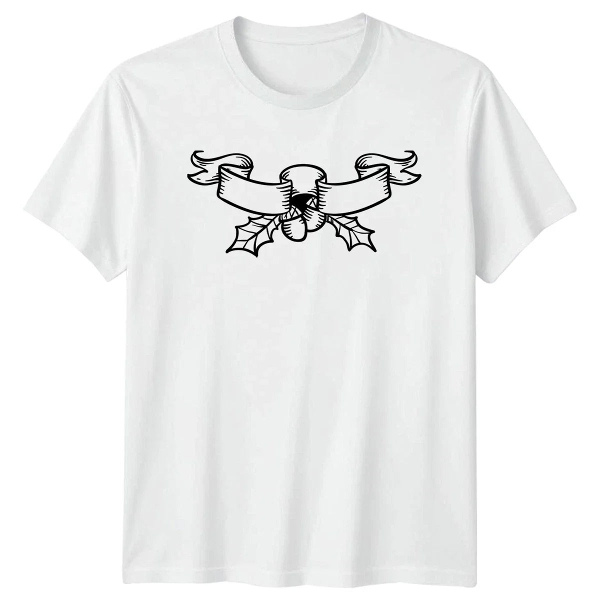 Blank Ribbon Banner T-Shirt Christmas Holiday Gift For Him And Her Unisex T-shirt, Sweatshirt, Hoodie, Long Sleeve Tee - T-Shirt, Sweatshirt, Hoodie