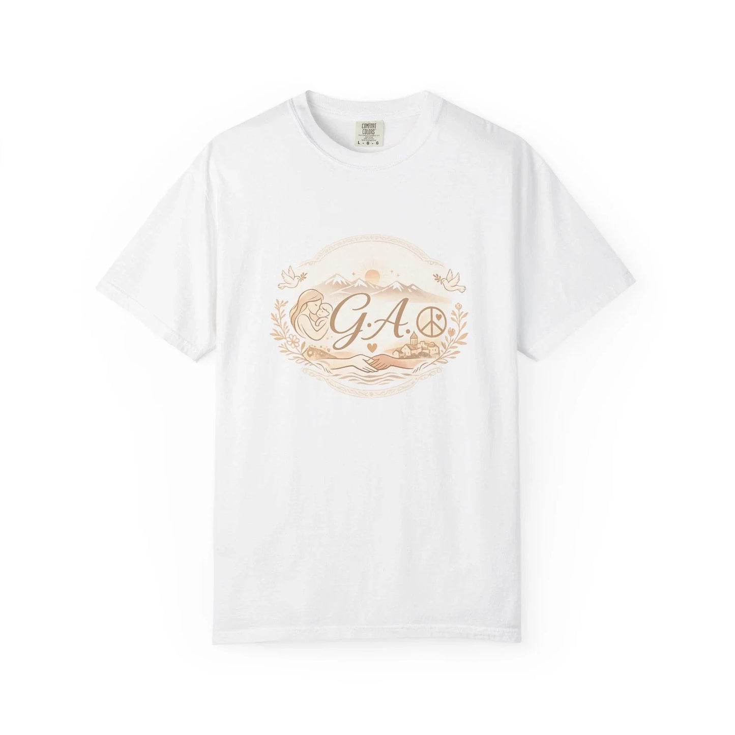 G.A. Ocean Waves Graphic T-Shirt | Vintage Beach Crest Unisex T-shirt, Sweatshirt, Hoodie, Long Sleeve Tee - T-Shirt, Sweatshirt, Hoodie