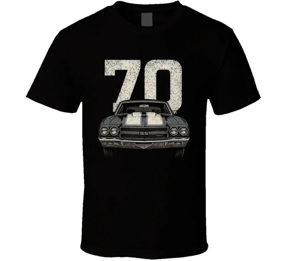 1970 Chevelle Ss 454 Classic Muscle Car Fan T Shirt Unisex T-shirt, Sweatshirt, Hoodie, Long Sleeve Tee - T-Shirt, Sweatshirt, Hoodie