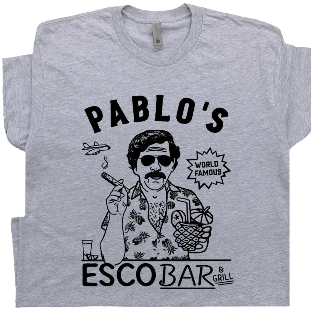 Pablo Escobar Famous Dive Bar Funny Beer Cool Pub - Adult & Kids T-Shirts, Sweatshirts & Hoodies apparel design preview 1