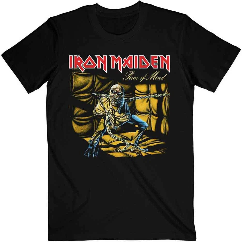 Iron Maiden Piece Of Mind Official T-Shirt Unisex T-shirt, Sweatshirt, Hoodie, Long Sleeve Tee - T-Shirt, Sweatshirt, Hoodie