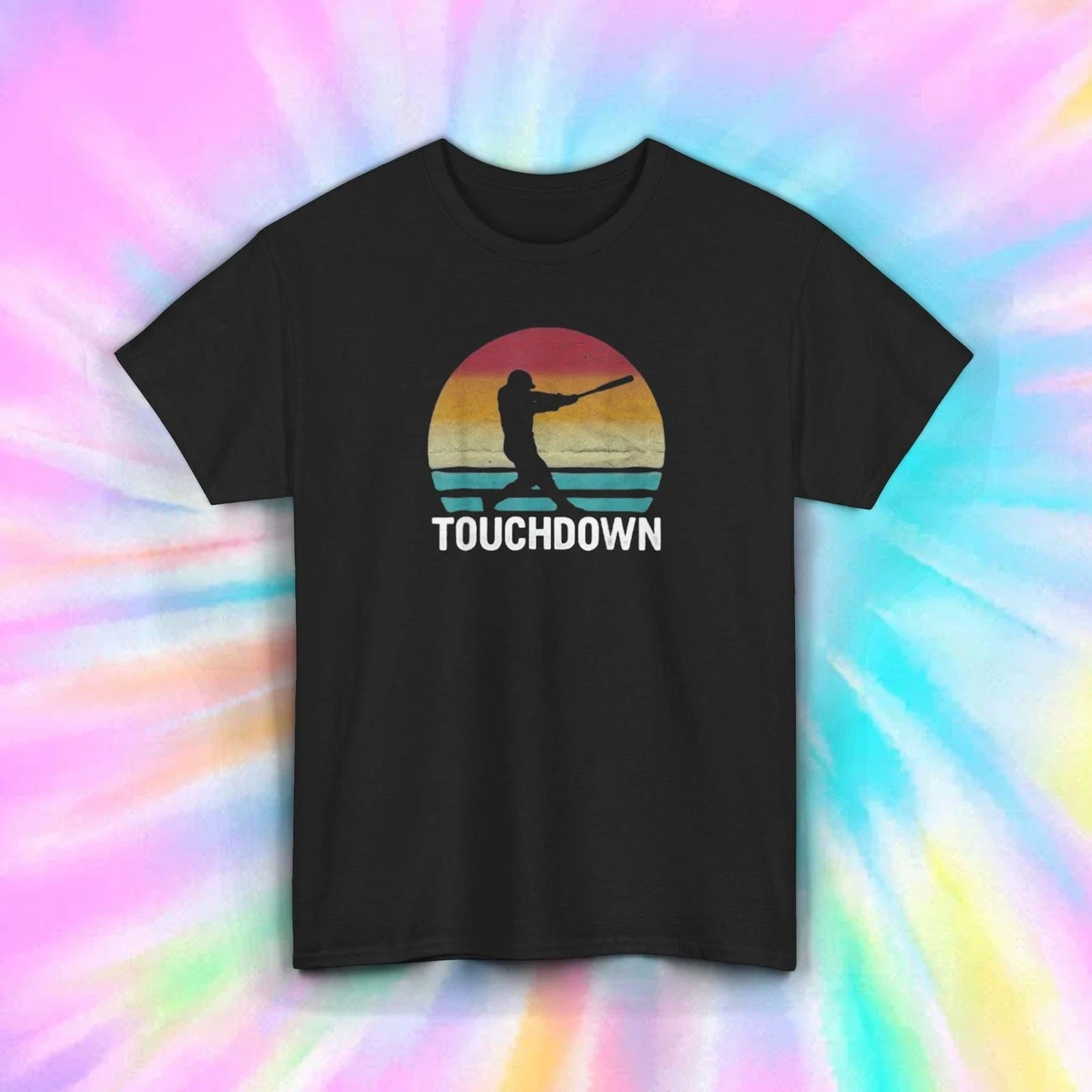 Touchdown Baseball T-Shirt S-5XL Funny Retro Sports Humor Gift Tee Fans Unisex T-shirt, Sweatshirt, Hoodie, Long Sleeve Tee - T-Shirt, Sweatshirt, Hoodie