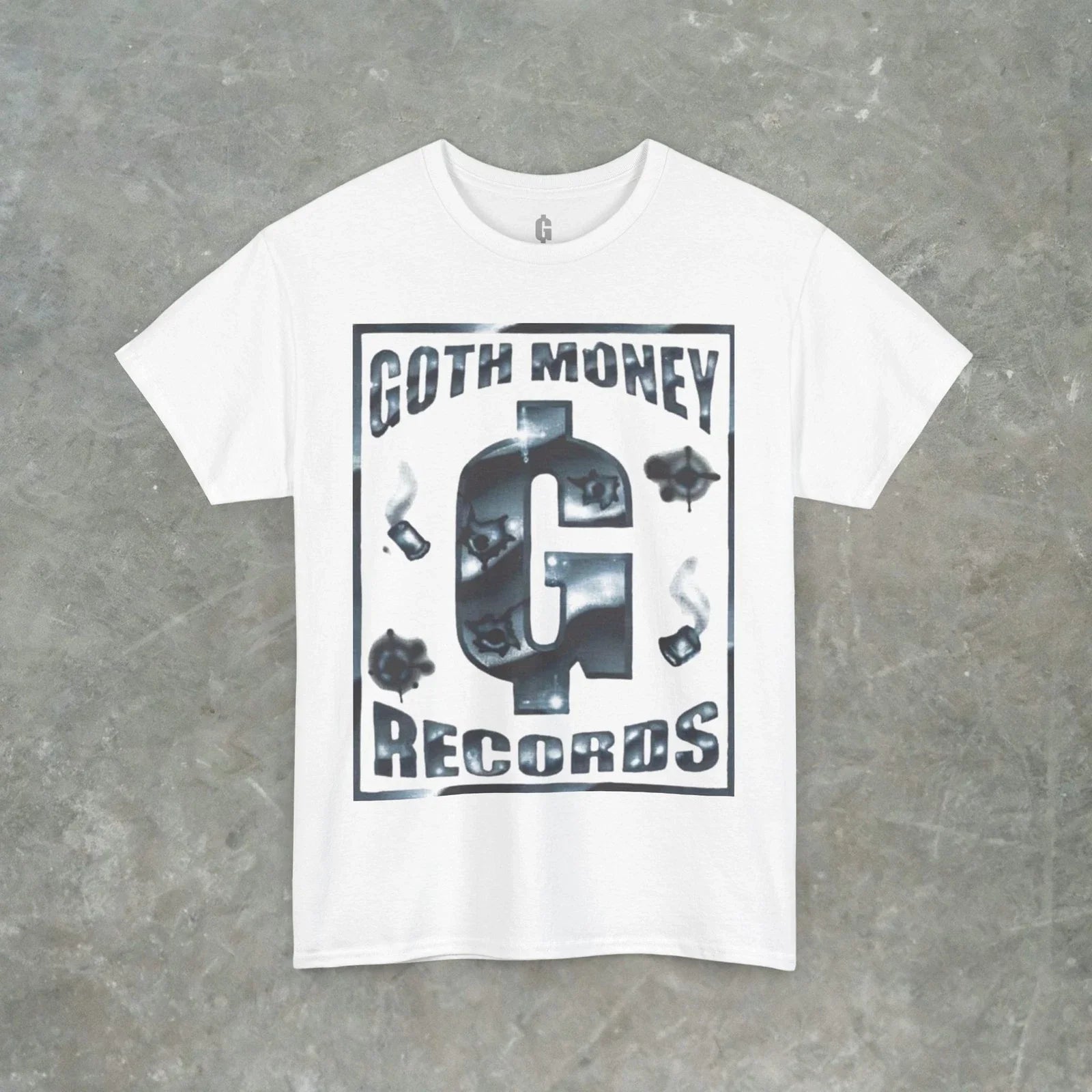 Goth Money Records Tee, Black Kray aka Sickboyrari Unisex T-shirt, Sweatshirt, Hoodie, Long Sleeve Tee - T-Shirt, Sweatshirt, Hoodie