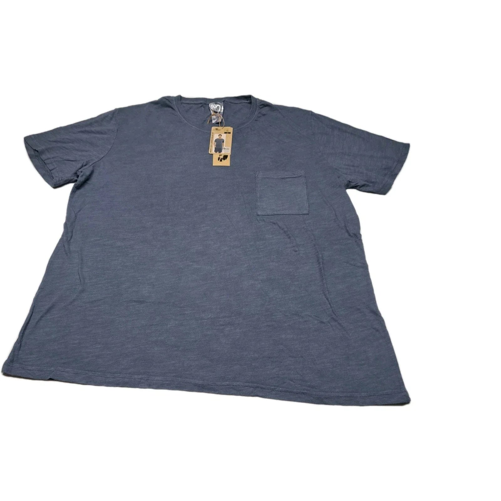 Hanes Archroma Blue Pocket T-Shirt Mens Large Slub Cotton Crew Neck Casual... Unisex T-shirt, Sweatshirt, Hoodie, Long Sleeve Tee - T-Shirt, Sweatshirt, Hoodie