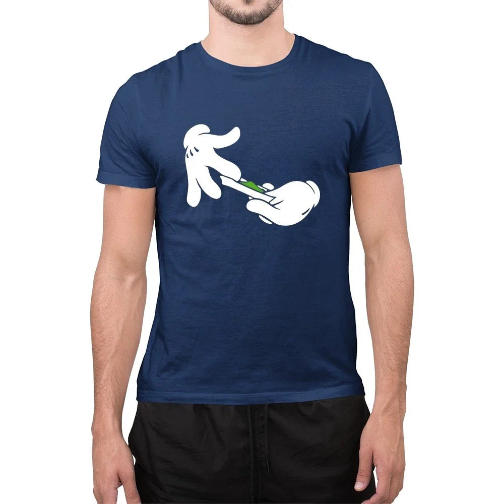 Funny Mikey Hands Rolling Blunt Joint Pot Weed 420 Mens Unisex T-Shirt Unisex T-shirt, Sweatshirt, Hoodie, Long Sleeve Tee - T-Shirt, Sweatshirt, Hoodie