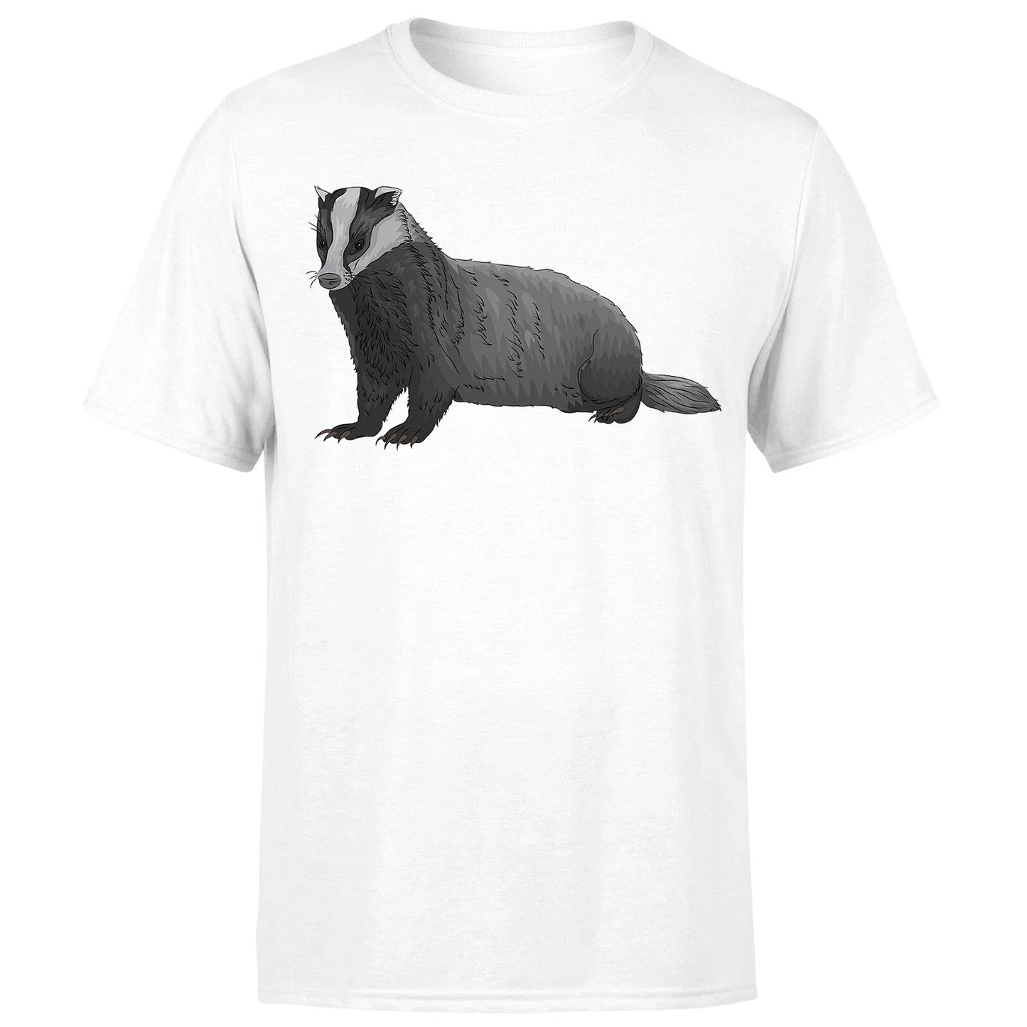 Badger T Shirt Vegan Animal Cute Forest Nature Hunting Men T shirt#Or#P1#A Unisex T-shirt, Sweatshirt, Hoodie, Long Sleeve Tee - T-Shirt, Sweatshirt, Hoodie