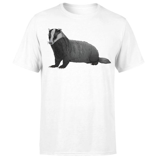 Badger T Shirt Vegan Animal Cute Forest Nature Hunting Men T shirt#Or#P1#A Unisex T-shirt, Sweatshirt, Hoodie, Long Sleeve Tee - T-Shirt, Sweatshirt, Hoodie