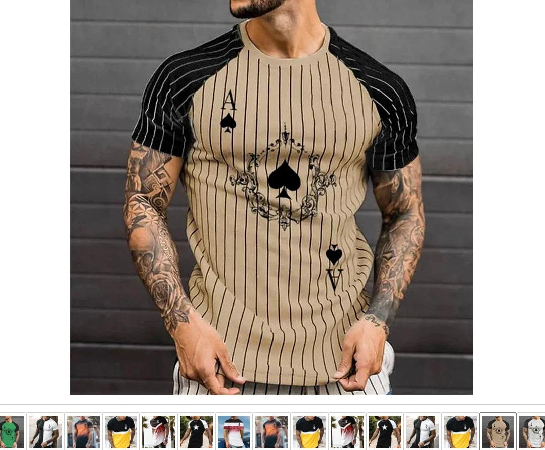 Casual Modern Poker Logo Men's Tee: Stylish Casino Gambling Shirt REGULAR SIZING Unisex T-shirt, Sweatshirt, Hoodie, Long Sleeve Tee - T-Shirt, Sweatshirt, Hoodie