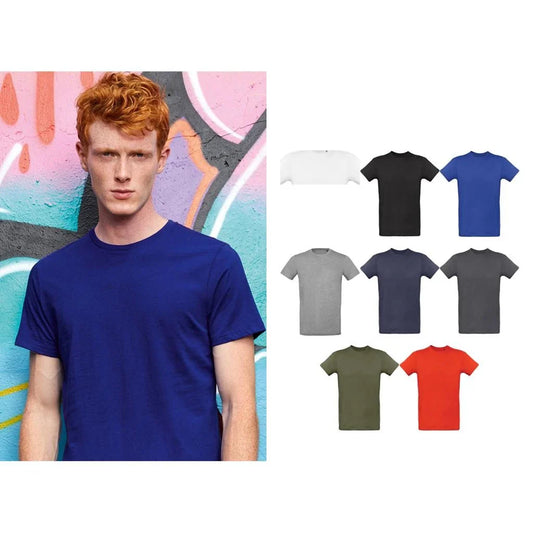 B&C Collection Men's Inspire Plus Tee TM048 - Short Sleeve Plain Fitted T-Shirt Unisex T-shirt, Sweatshirt, Hoodie, Long Sleeve Tee - T-Shirt, Sweatshirt, Hoodie