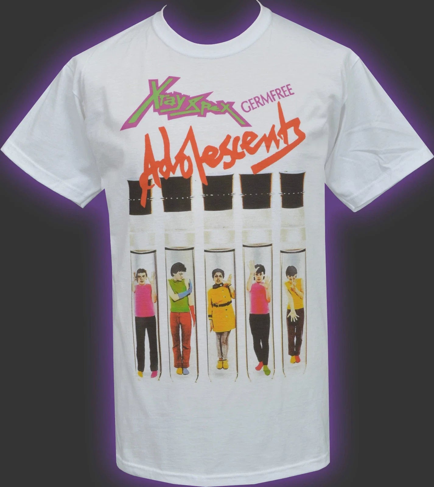 Punk Rock T-Shirt Poly Styrene XRay Spex Germ Free Adolescents 1978 S-5XL Unisex T-shirt, Sweatshirt, Hoodie, Long Sleeve Tee - T-Shirt, Sweatshirt, Hoodie