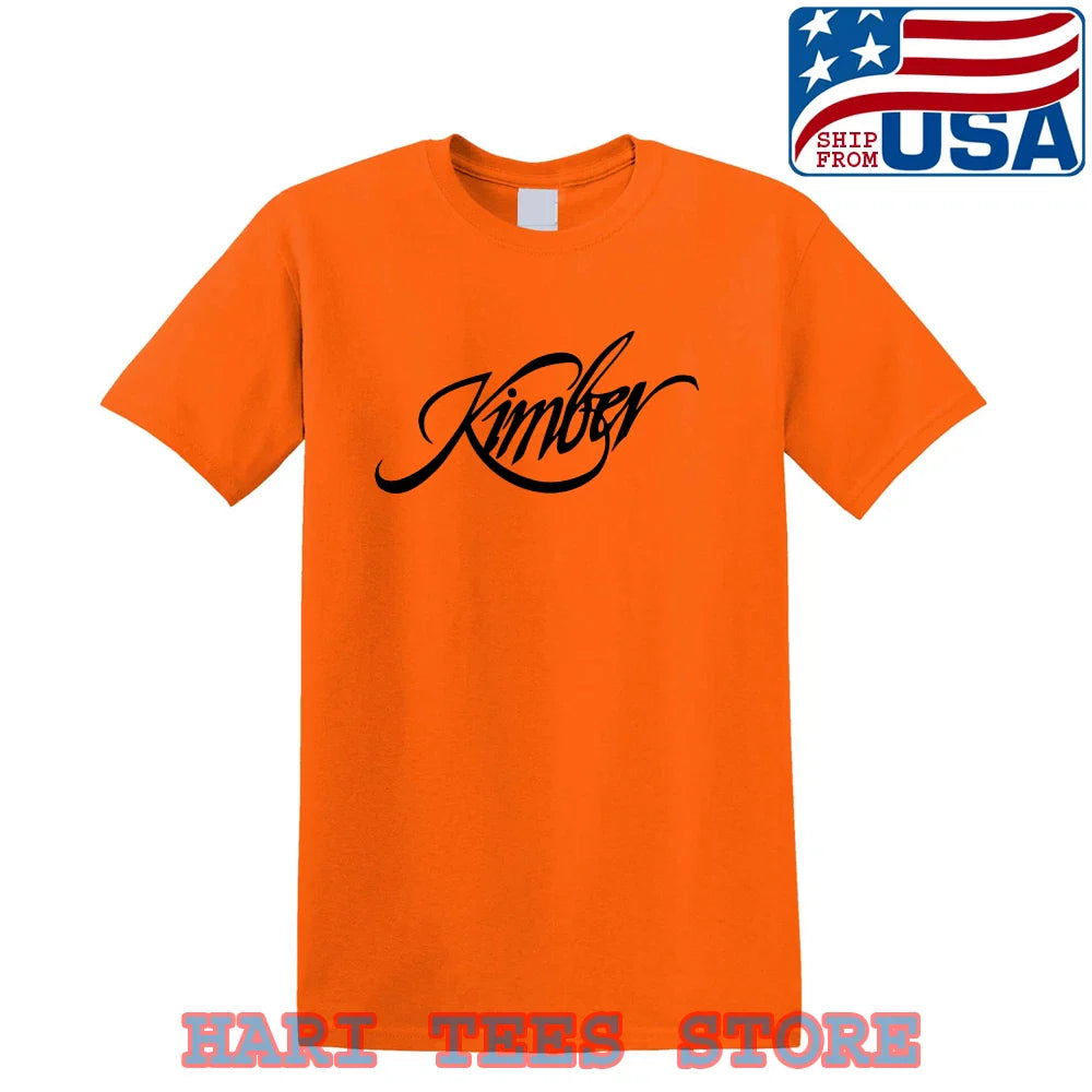 Kimber Guns Firearms Men's Orange Size S to 5XL Unisex T-shirt, Sweatshirt, Hoodie, Long Sleeve Tee - T-Shirt, Sweatshirt, Hoodie