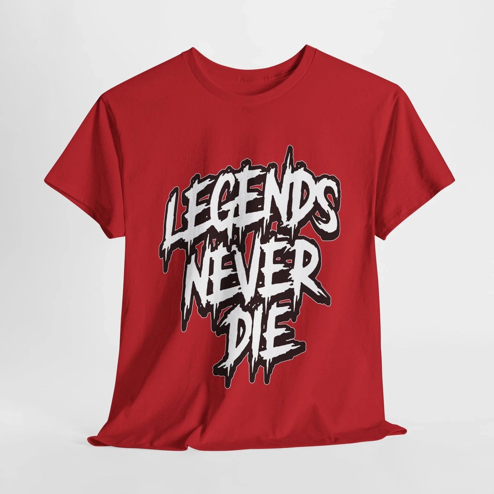 Legends Never Die Tee, Unisex Heavy Cotton T-Shirt, Music Gift, Trendy Unisex T-shirt, Sweatshirt, Hoodie, Long Sleeve Tee - T-Shirt, Sweatshirt, Hoodie