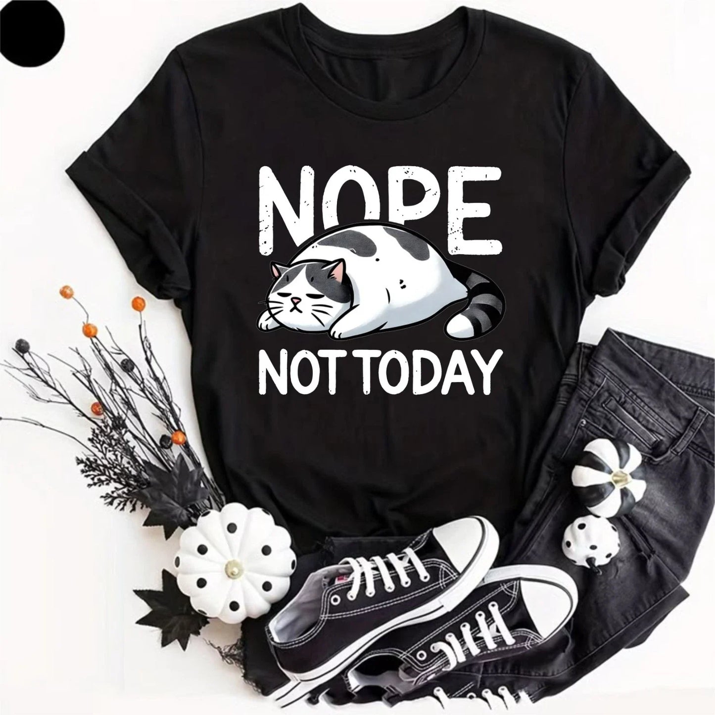 Nope Not Today T-Shirt Funny Sarcastic Introvert Graphic Lazy Joke Tired Men Tee Unisex T-shirt, Sweatshirt, Hoodie, Long Sleeve Tee - T-Shirt, Sweatshirt, Hoodie