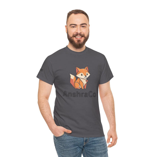 AnshraCo Cute Geometric Fox Graphic T-Shirt Unisex T-shirt, Sweatshirt, Hoodie, Long Sleeve Tee - T-Shirt, Sweatshirt, Hoodie