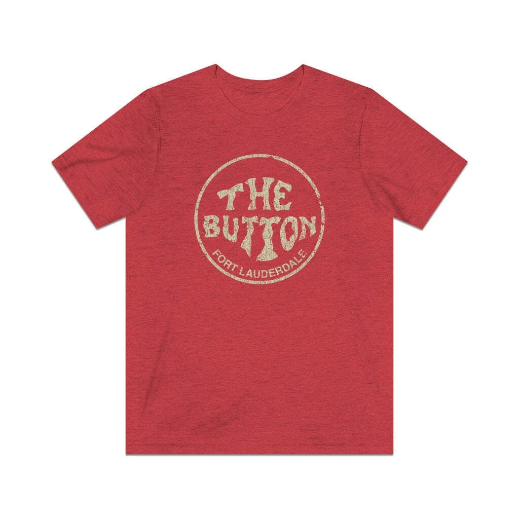 The Button Fort Lauderdale 1970 Vintage Men's T-Shirt Unisex T-shirt, Sweatshirt, Hoodie, Long Sleeve Tee - T-Shirt, Sweatshirt, Hoodie