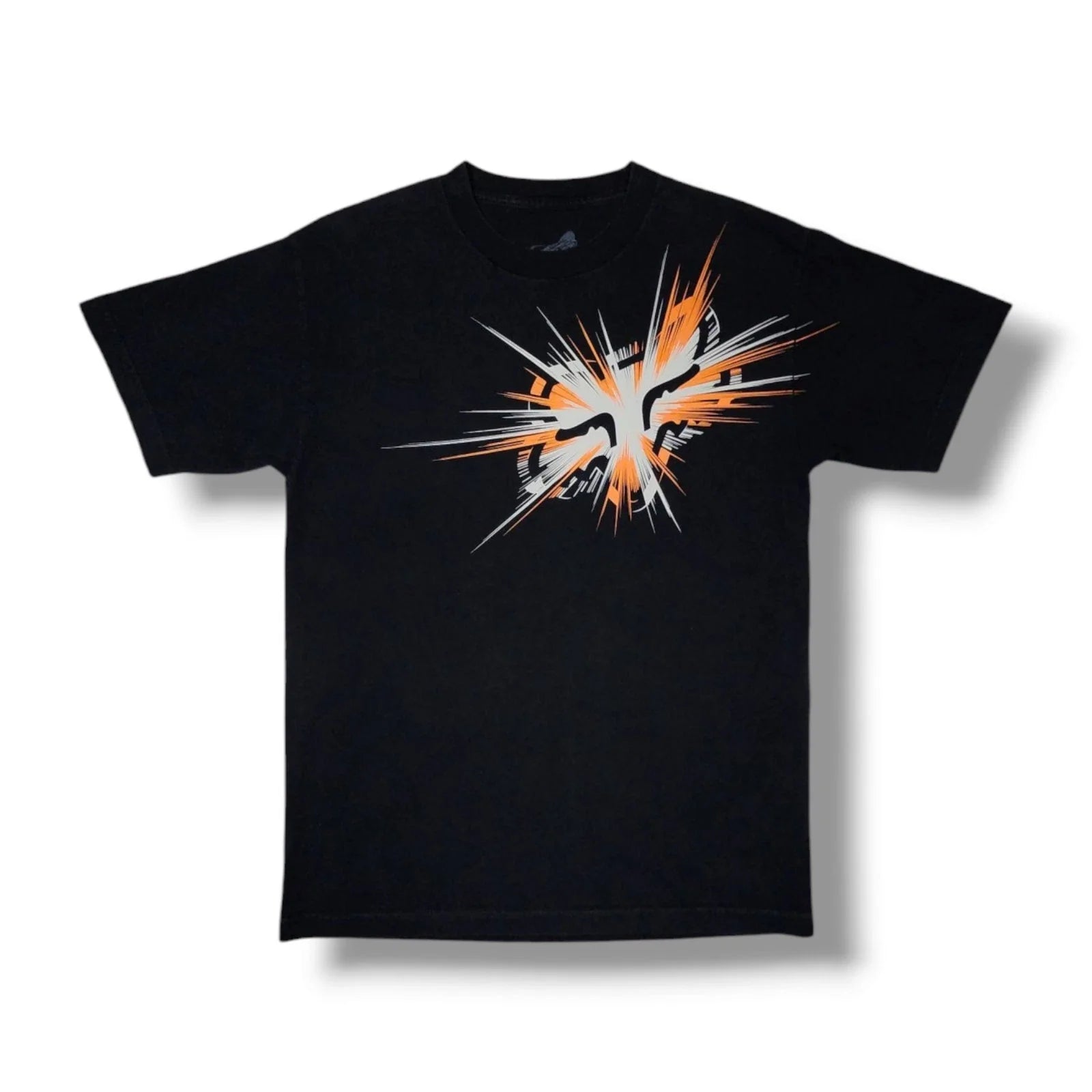 Fox Racing Orange Graphic Logo Y2K Motocross 2000's Black T-Shirt Men's M Unisex T-shirt, Sweatshirt, Hoodie, Long Sleeve Tee - T-Shirt, Sweatshirt, Hoodie