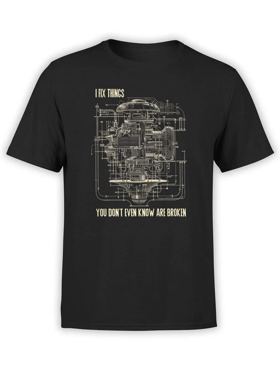 FANTUCCI Engineers T-Shirt Collection | Hidden Fixer T-Shirt | Unisex Unisex T-shirt, Sweatshirt, Hoodie, Long Sleeve Tee - T-Shirt, Sweatshirt, Hoodie