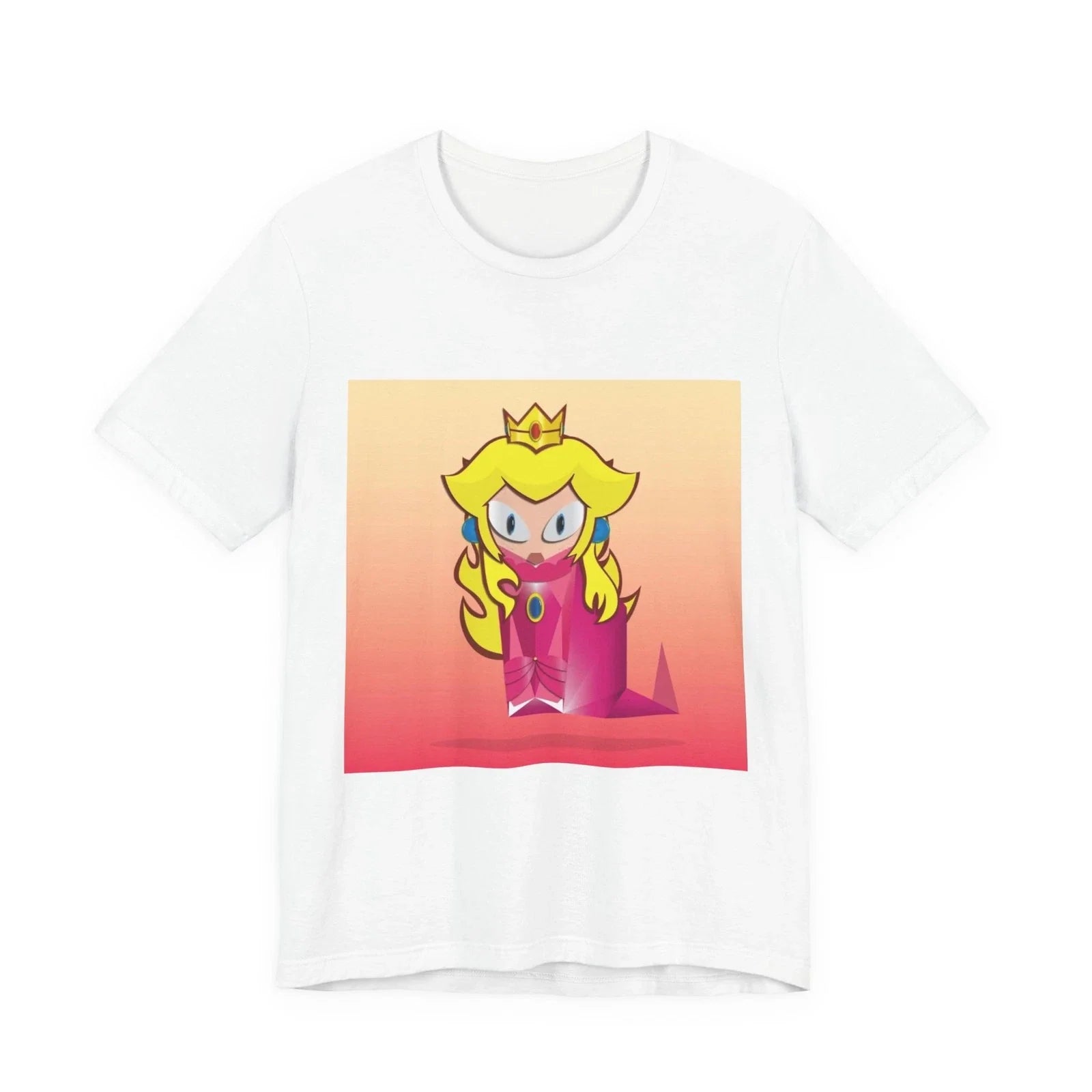 Princess Character tee | Cute princess illustration, pastel castle Unisex T-shirt, Sweatshirt, Hoodie, Long Sleeve Tee - T-Shirt, Sweatshirt, Hoodie