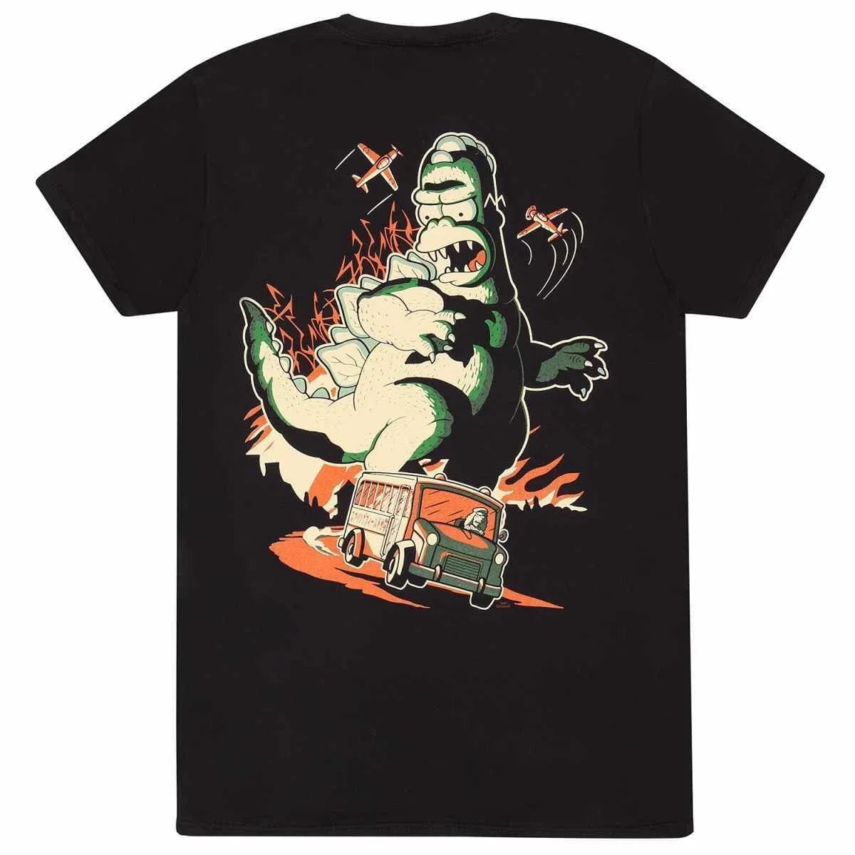 The Simpsons Homerzilla Official Merchandise T-Shirt M/L/XL/2XL NEW Unisex T-shirt, Sweatshirt, Hoodie, Long Sleeve Tee - T-Shirt, Sweatshirt, Hoodie