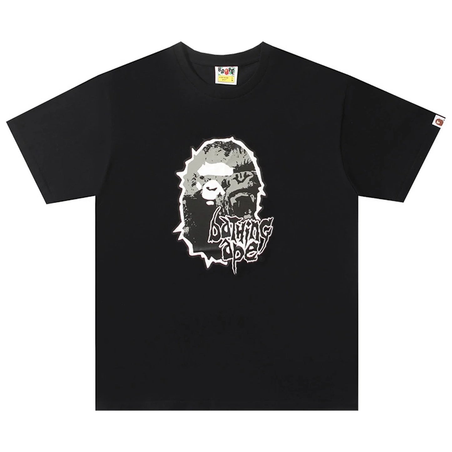 BAPE Mad Ape Head T-Shirt Black | A Bathing Ape Unisex T-shirt, Sweatshirt, Hoodie, Long Sleeve Tee - T-Shirt, Sweatshirt, Hoodie