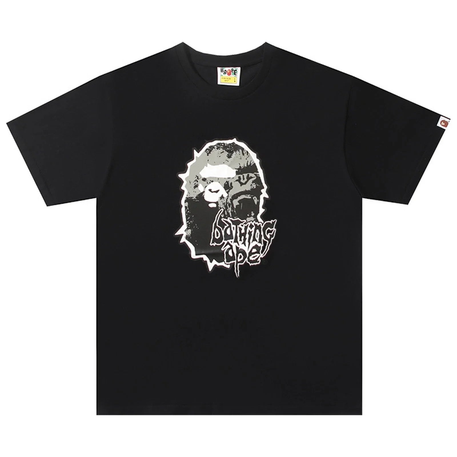 BAPE Mad Ape Head T-Shirt Black | A Bathing Ape Unisex T-shirt, Sweatshirt, Hoodie, Long Sleeve Tee - T-Shirt, Sweatshirt, Hoodie