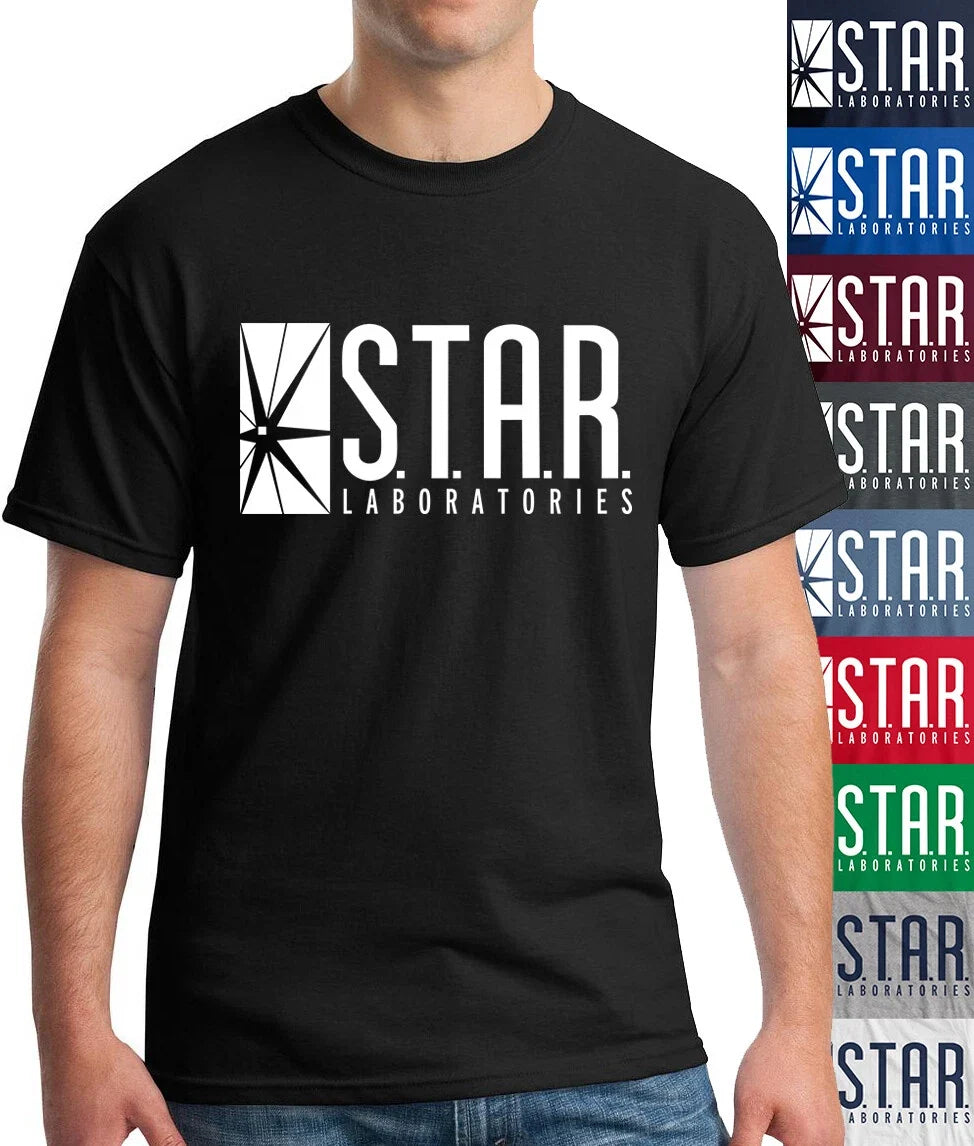 Star Labs T-Shirt Star Laboratories Adult Men Women Unisex Unisex T-shirt, Sweatshirt, Hoodie, Long Sleeve Tee - T-Shirt, Sweatshirt, Hoodie
