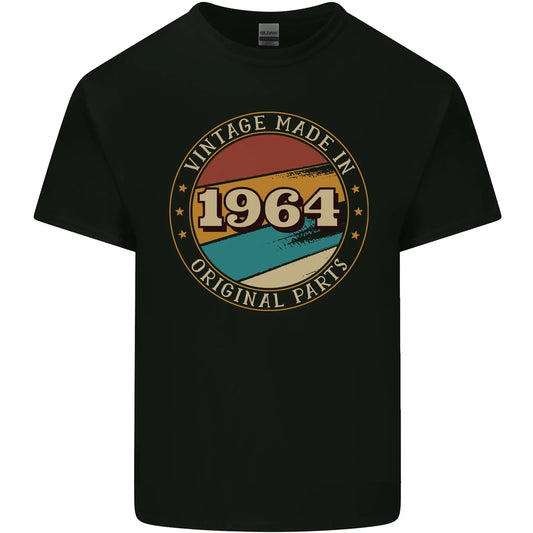 62nd Birthday Vintage Made In 1964 Mens Light Cotton T-Shirt Unisex T-shirt, Sweatshirt, Hoodie, Long Sleeve Tee - T-Shirt, Sweatshirt, Hoodie
