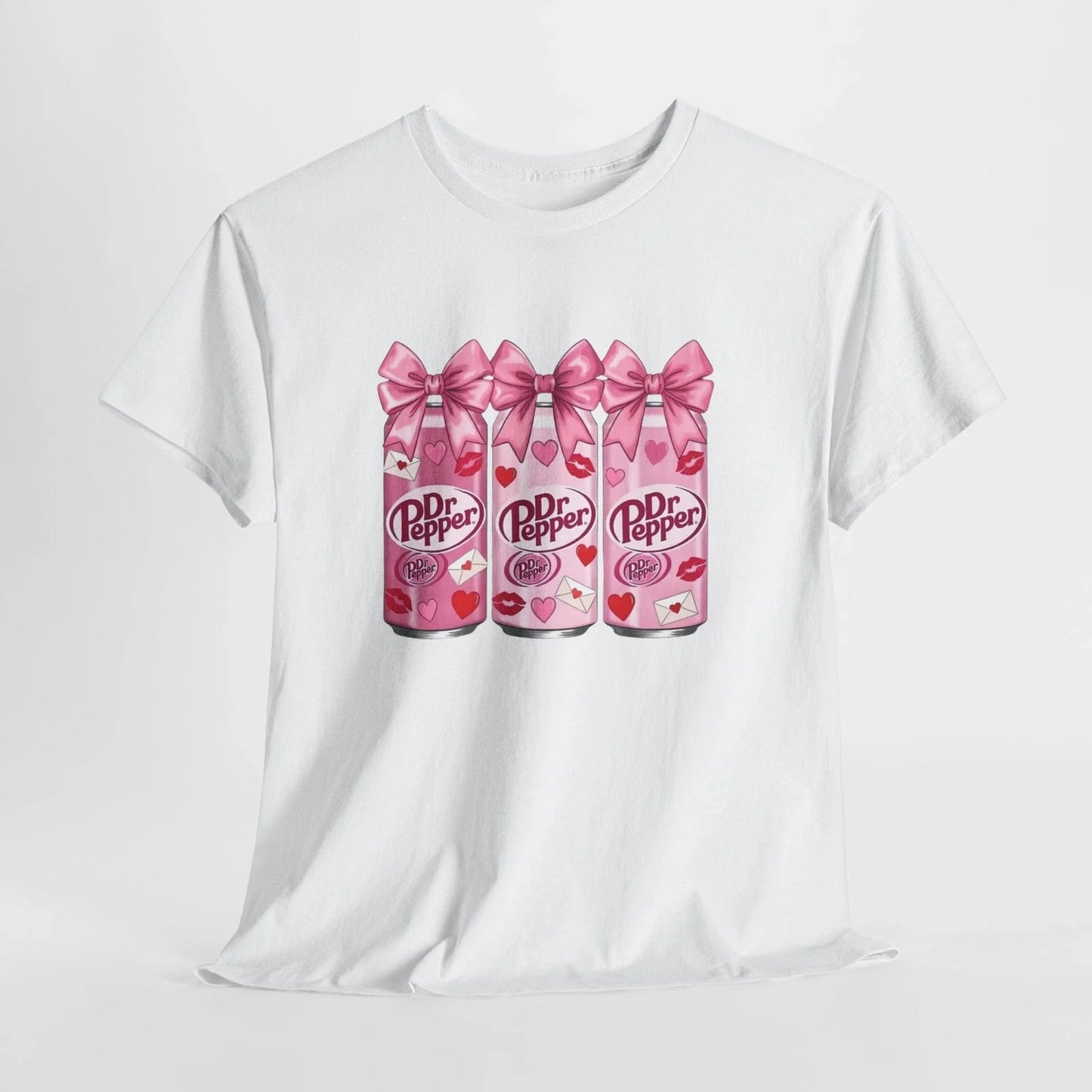 Pink Soda Cans Tee | Cute Dr Pepper Inspired Design Unisex T-shirt, Sweatshirt, Hoodie, Long Sleeve Tee - T-Shirt, Sweatshirt, Hoodie