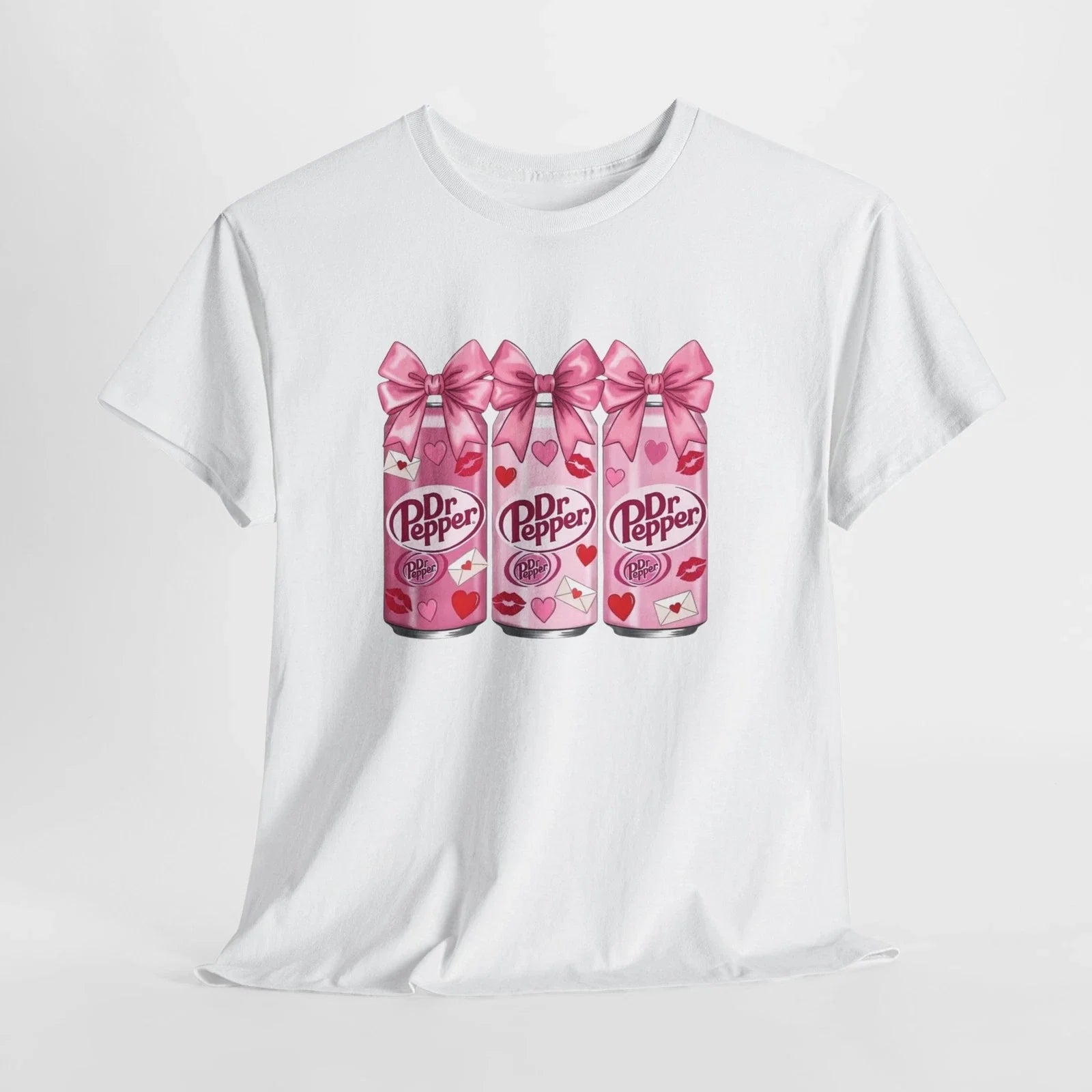 Pink Soda Cans Tee | Cute Dr Pepper Inspired Design Unisex T-shirt, Sweatshirt, Hoodie, Long Sleeve Tee - T-Shirt, Sweatshirt, Hoodie