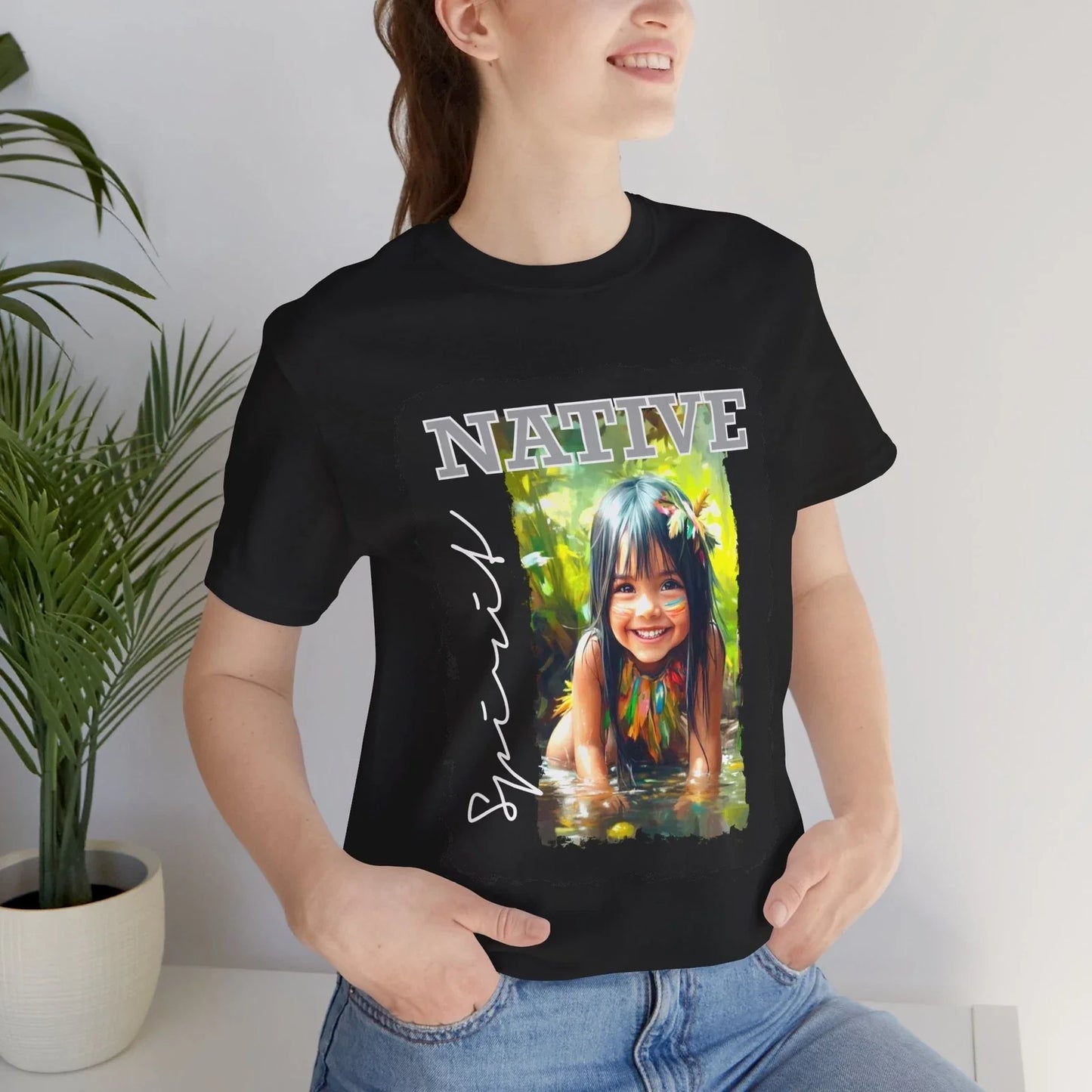 Native Spirit Unisex Tee Boho Vibe Shirt Eco-Friendly Fashion Gift Summer Style Unisex T-shirt, Sweatshirt, Hoodie, Long Sleeve Tee - T-Shirt, Sweatshirt, Hoodie